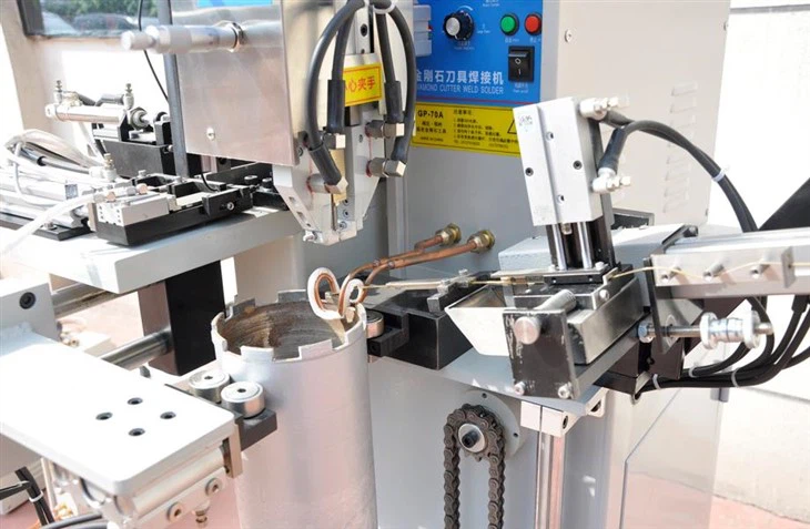 Fully Automatic Core Bit Brazing Machine for Wall